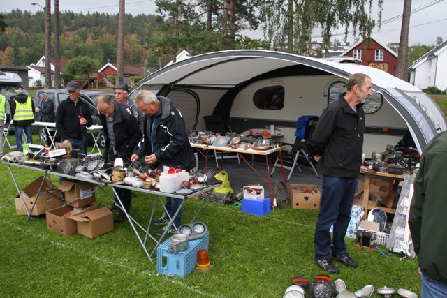 Fuktig lørdag på Birkeland